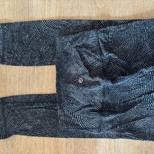 lululemon athletica Black and White Leggings